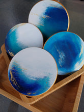 Load image into Gallery viewer, Round Coasters - Blue